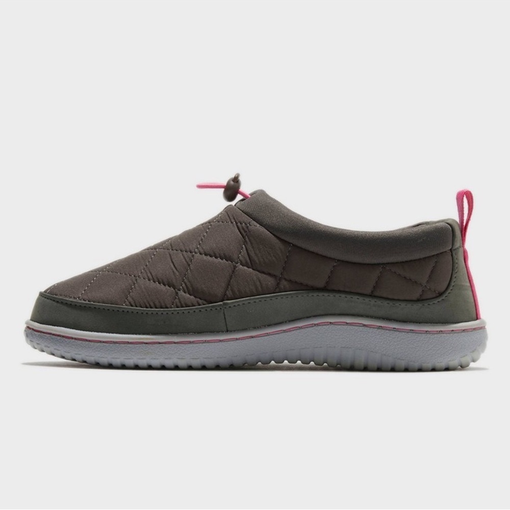 Dluxe‎ By Dearfoams Womens Jenn All Day Slide Slippers Gray L Women’s 11/12 - Picture 2 of 7